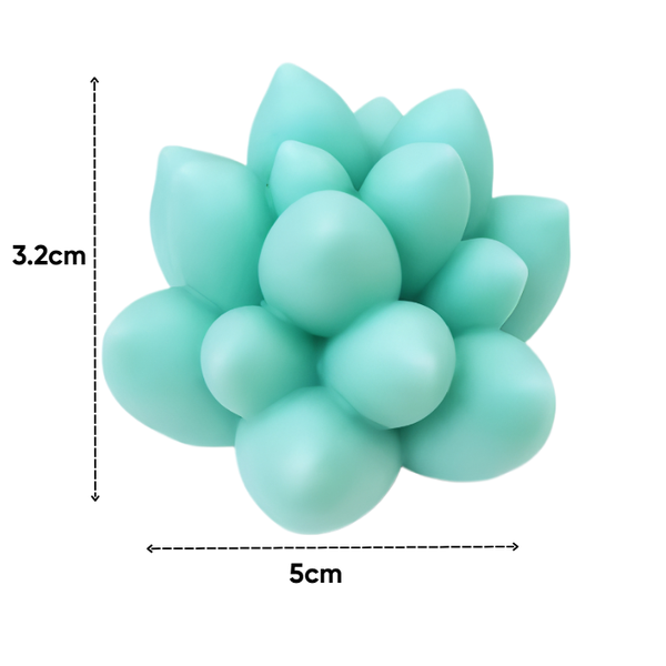 Khuôn Silicon - Sen Đá Tia 5Cm