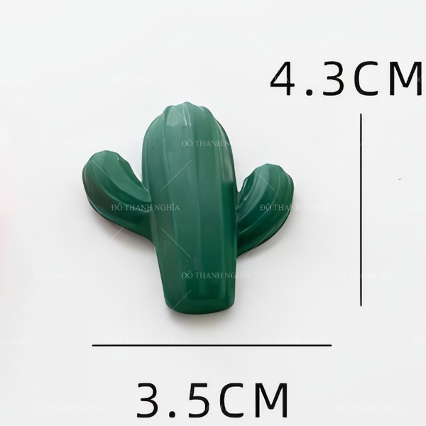 Khuôn Silicon - Sen Đá ĐỨNG  - 3.5x5cm - 2 Chỉa