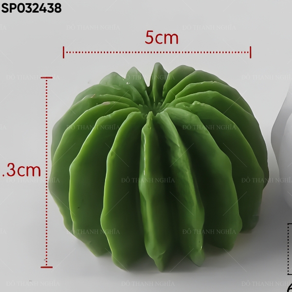 Khuôn Silicon - Sen Đá KHÍA - 5cm - Quanh #1