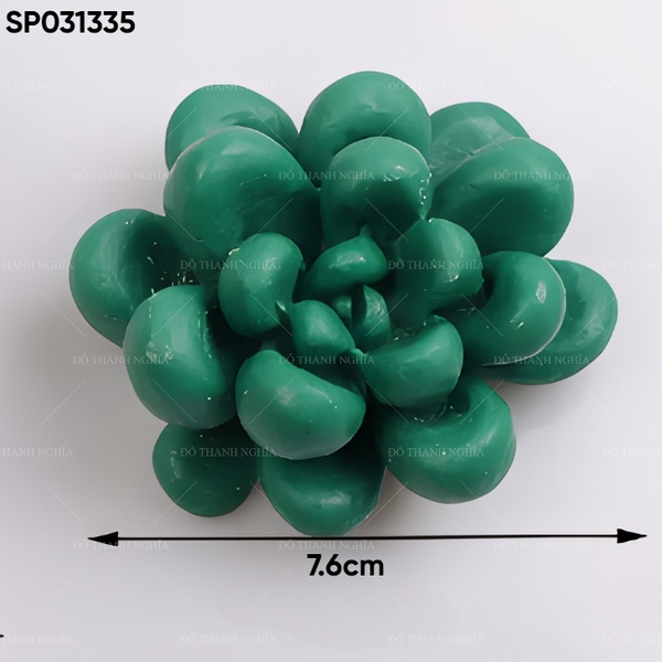 Khuôn Silicon - Sen Đá TIA Đất 7.6cm