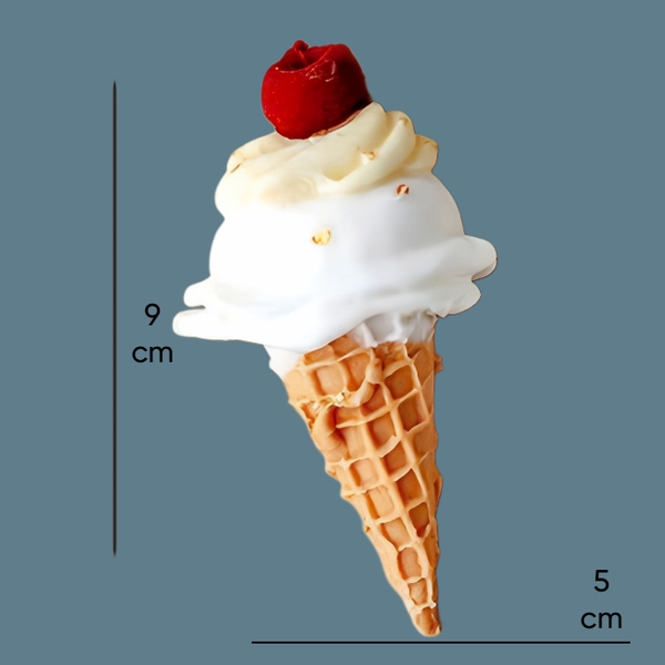 Khuôn Silicon - Cây Kem Xoắn 9cm