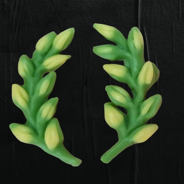 Khuôn Silicon - Lá - Dây Nụ Búp Đơn