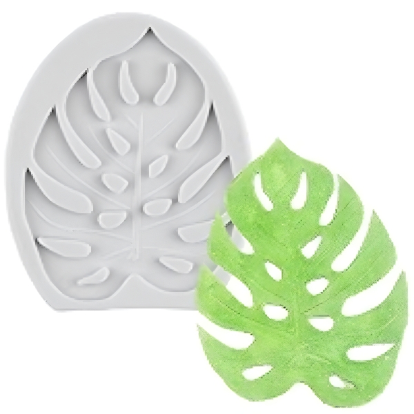 Khuôn Silicon - Lá Sake - Rừng - SLA - 11x9cm Vĩ