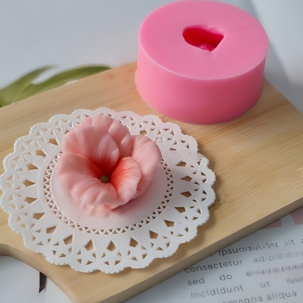 Khuôn Silicon - Hoa Cúc Xoay Panse - 4cm