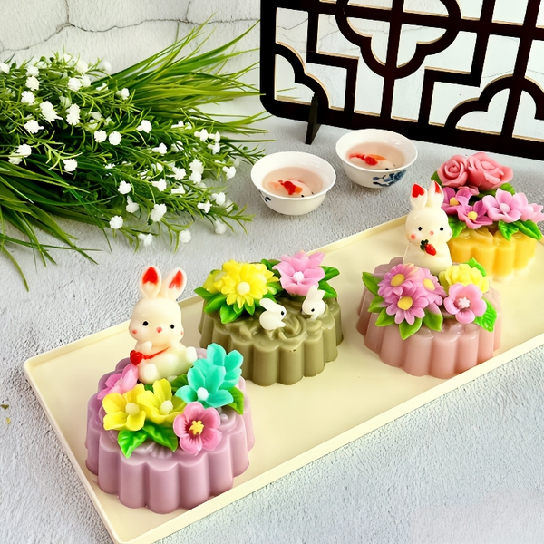 Khuôn Silicon - Động Vật - Con Thỏ - #1 Cà Rốt