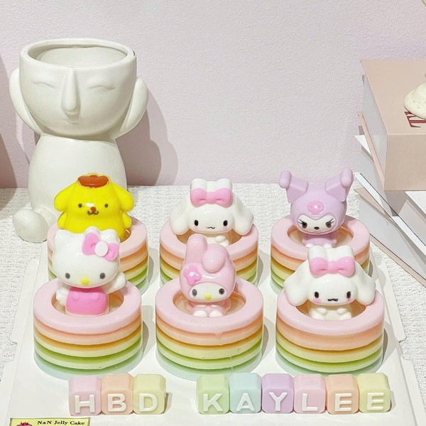 Khuôn Silicon - Vĩ Thỏ 4C My Melody