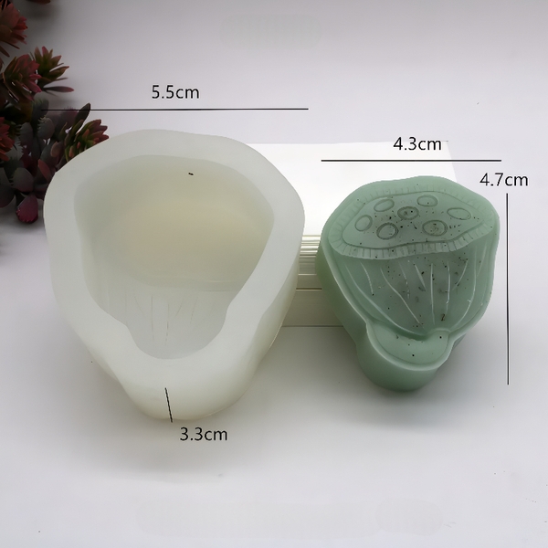 Khuôn Silicon - Đài Sen 4.3cm