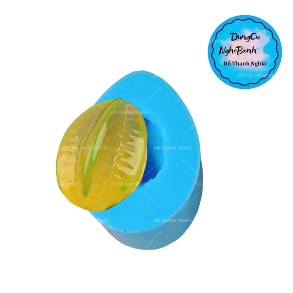 Khuôn Silicon - Trái Cây - Khế HP