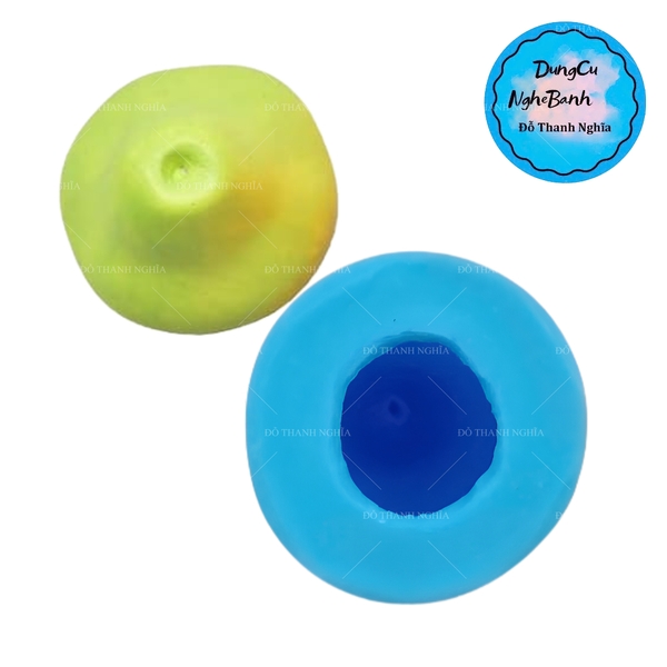 Khuôn Silicon - Trái Cây - Lê Mận