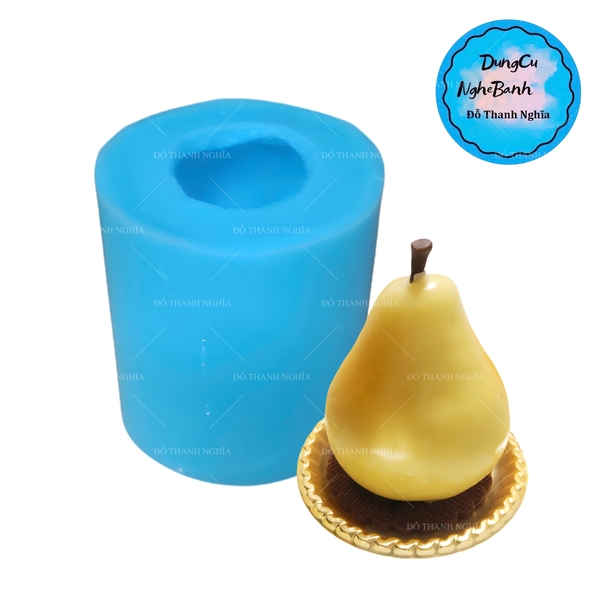 Khuôn Silicon - Trái Cây - Lê Mận