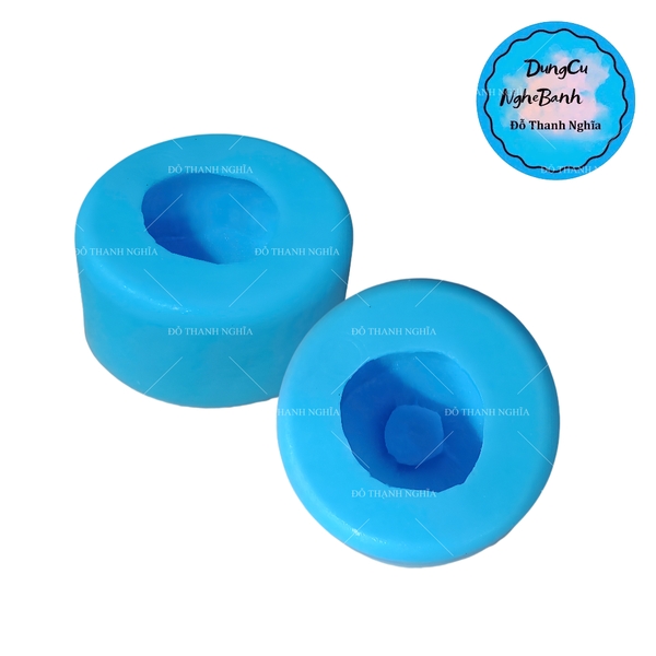 Khuôn Silicon - Trái Cây - Dừa 5cm