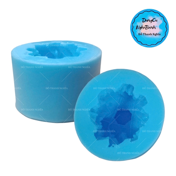 Khuôn Silicon - Trái Cây - Khóm cùi 4.6cm