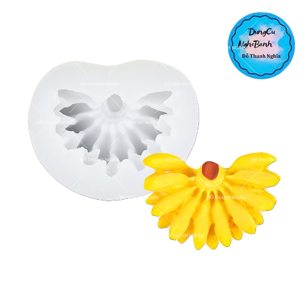 Khuôn Silicon - Trái Cây - Chuối Nải 5cm