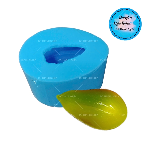 Khuôn Silicon - Trái Cây - Đu Đủ HP - Trái Đu Đủ HP