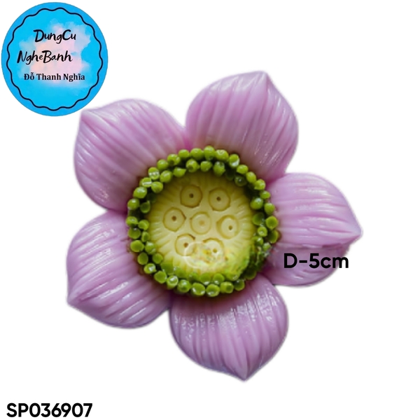 Khuôn Silicon - Hoa Cúc - Đồng Tiền Thái M50 5cm