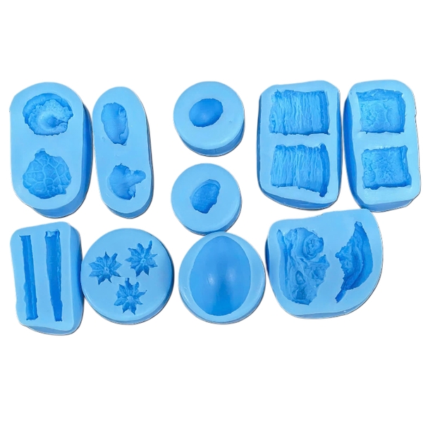 Khuôn Silicon - Món Ăn - Thịt Kho Tàu Set 10