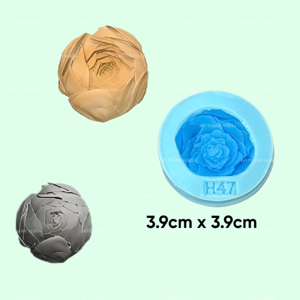 Khuôn Silicon - Hoa Hàn Quốc - H47