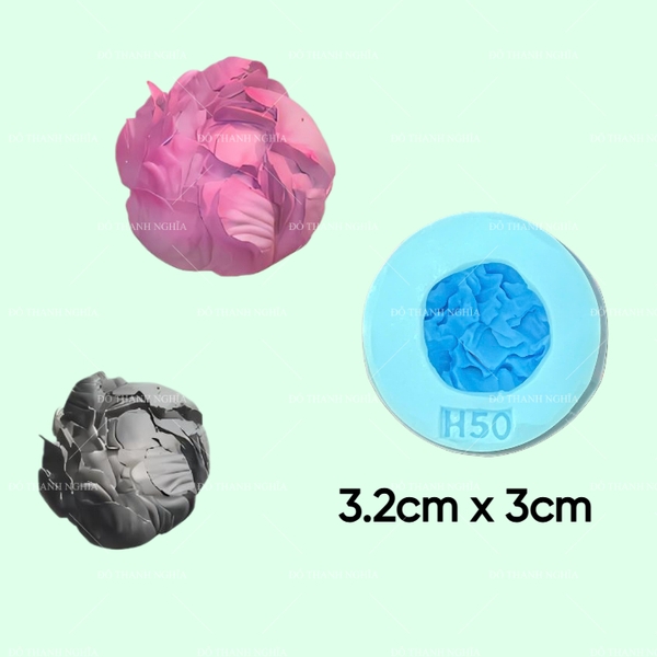 Khuôn Silicon - Hoa Hàn Quốc - H50