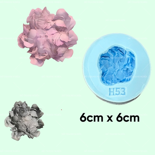 Khuôn Silicon - Hoa Hàn Quốc - H53
