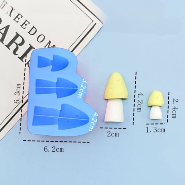 Khuôn Silicon - Rau Củ - Nấm 3c