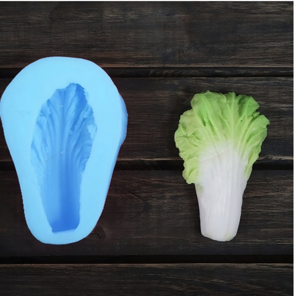 Khuôn Silicon - Rau Củ - Cải Thảo 8.6cm