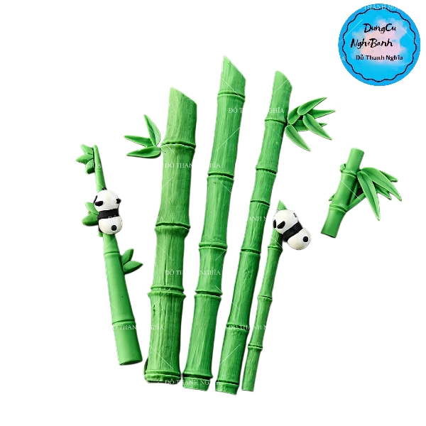 Khuôn Silicon - Gốc Thân Cây Tre Trúc 16.7cm