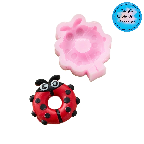 Khuôn Silicon - Côn Trùng - Con Bọ 4cm