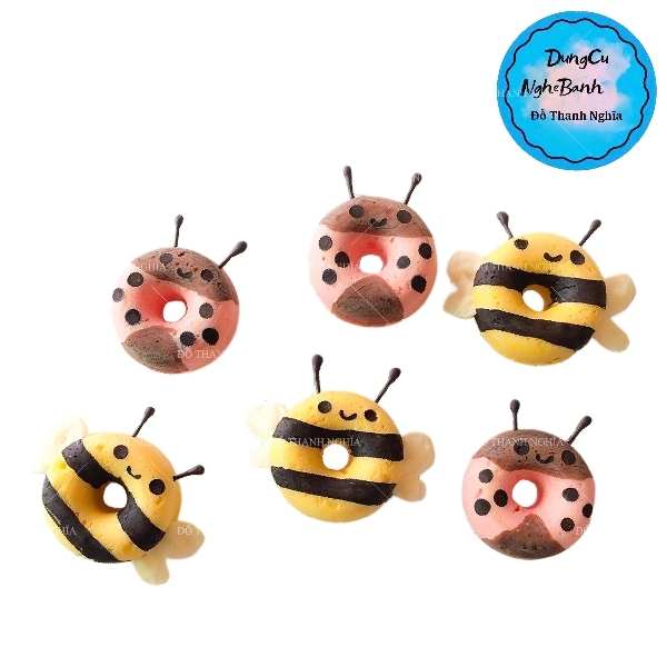 Khuôn Silicon - Em Bé - Ong Tròn 4.3cm