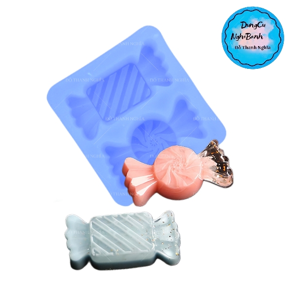 Khuôn Silicon - Kẹo - Kẹo Vĩ 2c