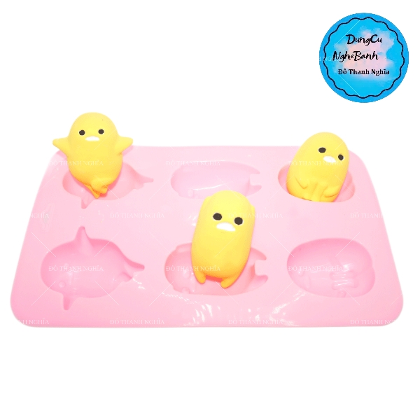 Khuôn Silicon - Con Ma Cute Vĩ 6c