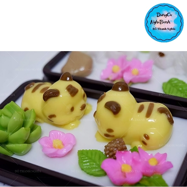 Khuôn Silicon - Động Vật - Hổ Vĩ 2c