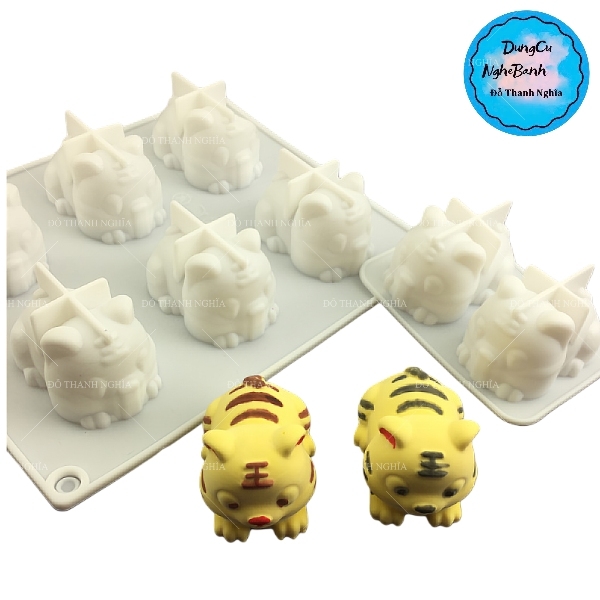 Khuôn Silicon - Động Vật - Hổ Vĩ 2c