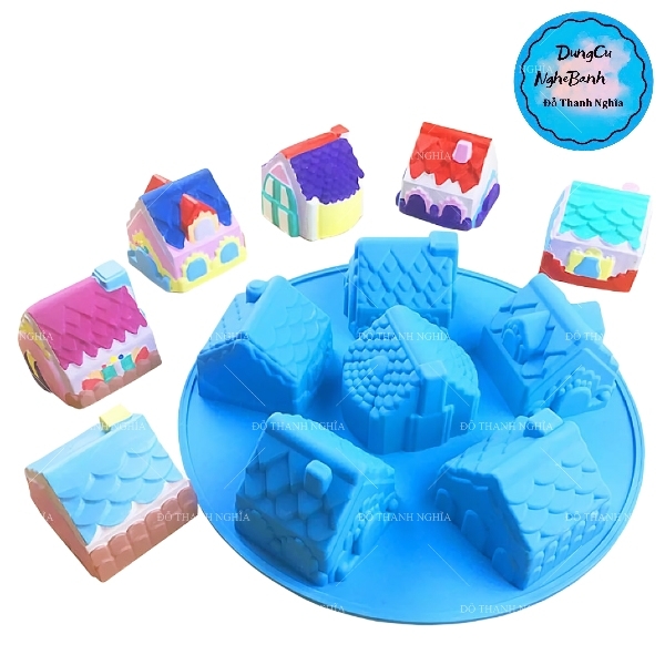 Khuôn Silicon - Ngôi Nhà - Vĩ TH Nhà 6c