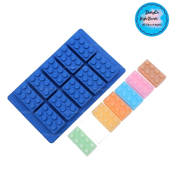 Khuôn Silicon - Em Bé - Lego Robot Vĩ 10c Thẳng