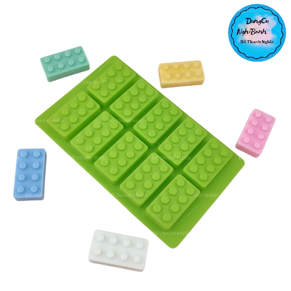 Khuôn Silicon - Em Bé - Lego Robot Vĩ 10c Thẳng