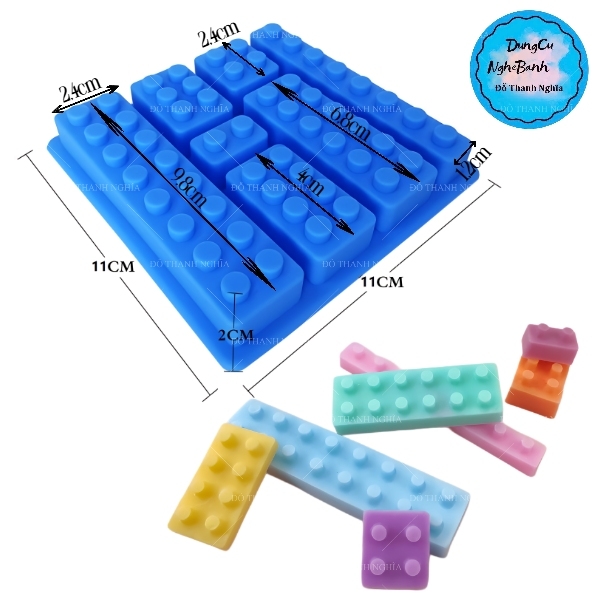 Khuôn Silicon - Em Bé - Lego Robot Vĩ TH 7c Thẳng