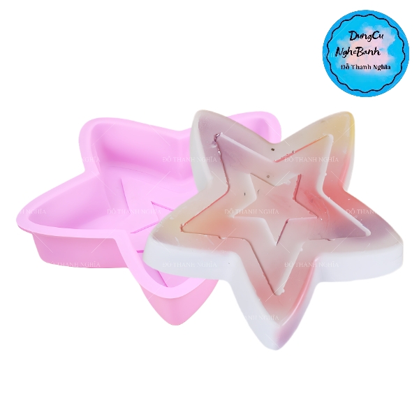 Khuôn Silicon - Bầu Trời - Ngôi Sao - Vĩ Lồng 22cm