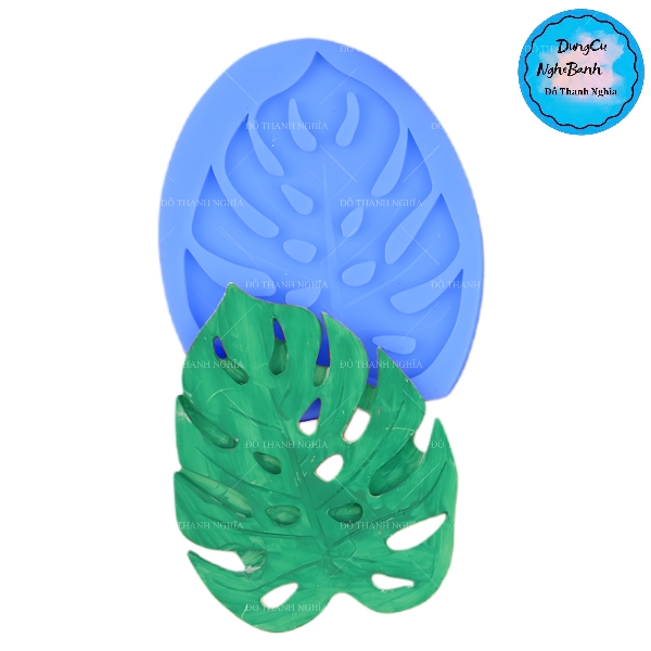 Khuôn Silicon - Lá Sake - Rừng - SLA - 11x9cm Vĩ