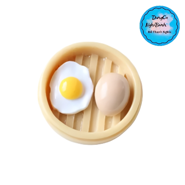 Khuôn Silicon - Món Ăn - Xửng Thịt Kho Trứng 4.3cm