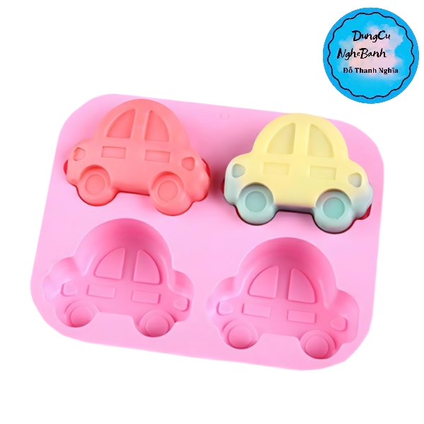Khuôn Silicon - Xe Cộ - Xe Hơi Vĩ 4C