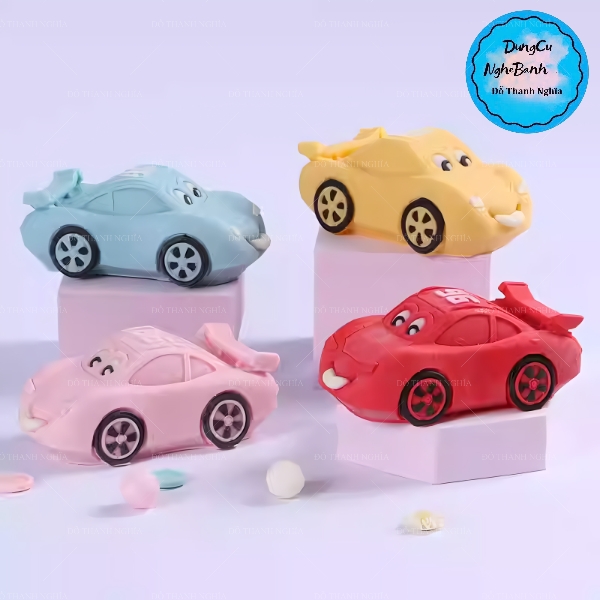 Khuôn Silicon - Xe Cộ - Xe Hơi Thể Thao Xe Đua Lớn 10.5cm