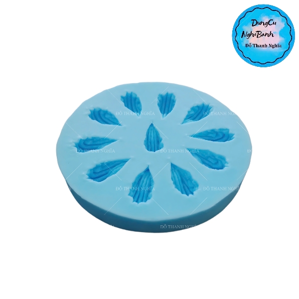 Khuôn Silicon - Đuôi Hoa Thị - Sò Xoắn N1 11c - 2cm