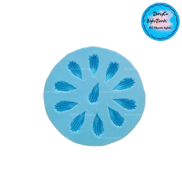 Khuôn Silicon - Đuôi Hoa Thị - Sò Xoắn N1 11c - 2cm