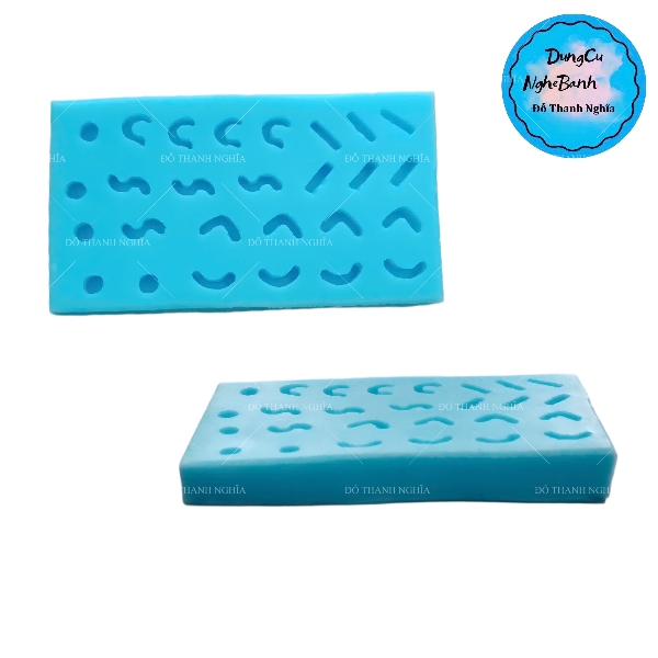 Khuôn Silicon - Dấu Chữ