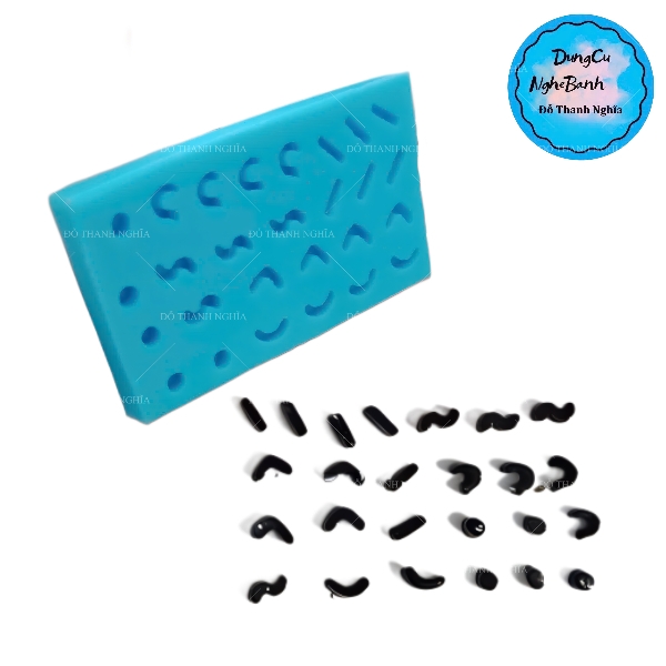 Khuôn Silicon - Dấu Chữ