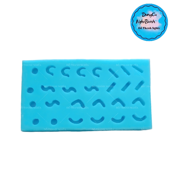 Khuôn Silicon - Dấu Chữ