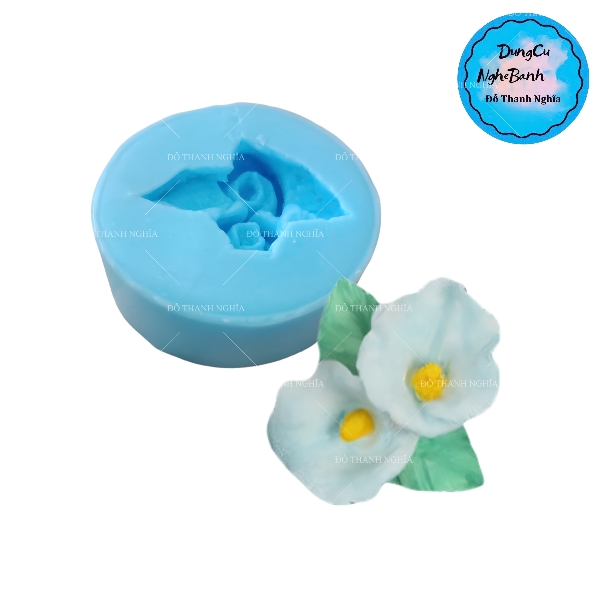 Khuôn Silicon - Hoa Rum Chùm