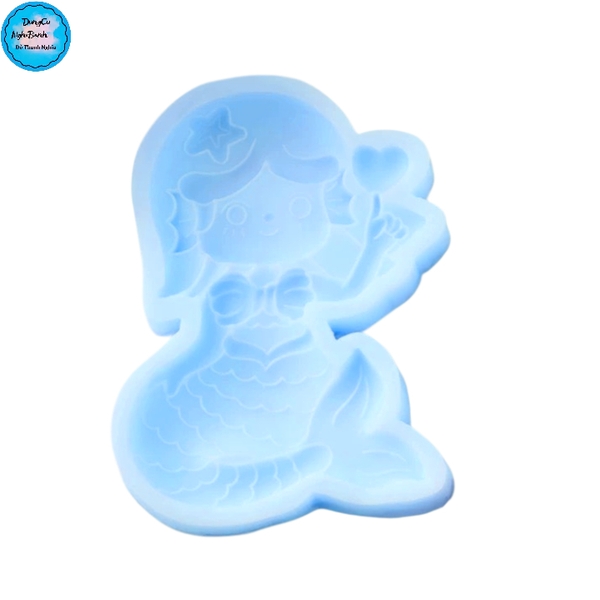 Khuôn Silicon - Biển Tiên Cá - #12 - Chỉ Tay 9.8cm