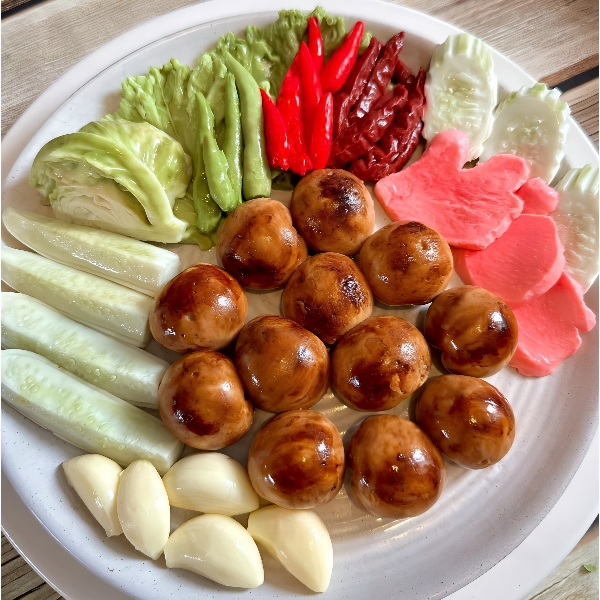 Khuôn Silicon - Rau Củ - Tỏi Vĩ 4 Tỏi