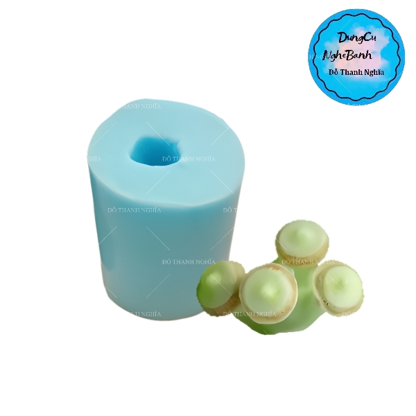 Khuôn Silicon - Hoa Sen Đài Sen